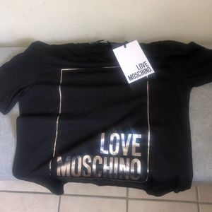 Love moschino black t-shirt  ! never worn$85